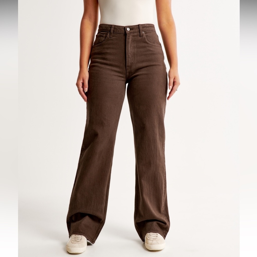 Abercrombie & Fitch Women's Brown Jeans